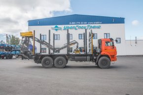 Сортиментовоз с манипулятором VPL100-76L УСТ 5453СВ Камаз-43118-50