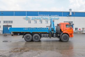 Автомобиль бортовой с КМУ ИМ-240 УСТ 54531J-03 Камаз 43118-50 сп.м