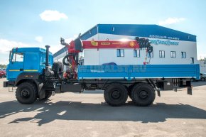 Автомобиль бортовой Урал 4320-82Е5 с КМУ ИТ-150