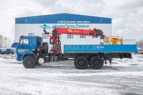 Контейнеровоз Камаз 43118 RR с КМУ ИТ-200
