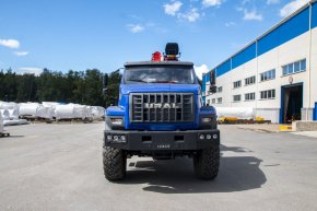  Седельный тягач с КМУ ИТ-200 (тросовый, люлька, бур) УСТ 5453 Урал 4320-72 NEXT