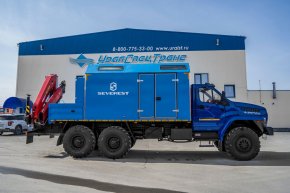 Передвижная мастерская ПАРМ с КМУ ИМ-150N УСТ 5453 Урал 4320-72Е5Г38 NEXT