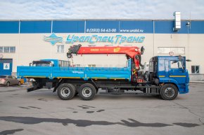 Бортовой Камаз 65117 с КМУ ИТ-150