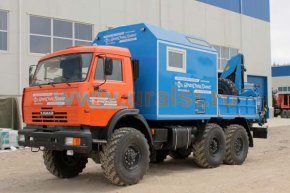 Автофургон с КМУ