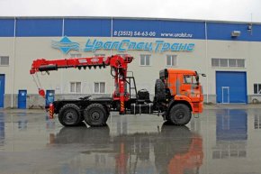 Бурильно-крановая машина