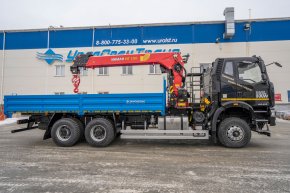 Автомобиль бортовой автомобиль с КМУ ИТ-150 УСТ 5453 FAW 3250 (6Х4), КБ 4800 