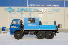 Камаз ГПА 5350-42 с краном-манипулятором ИМ-20