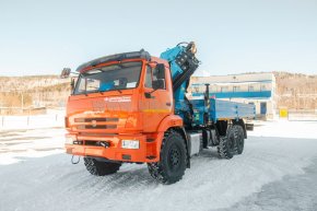 Бортовой с КМУ ИМ-180 УСТ 5453 Камаз 43118