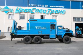 Урал МРМ УСТ-5453 4320-70М с КМУ ИМ-95