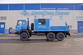 Грузопассажирский автомобиль на шасси Урал 4320-79 с КМУ ИМ-20