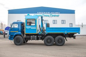 Автофургон Камаз ГПА УСТ с краном-манипулятором