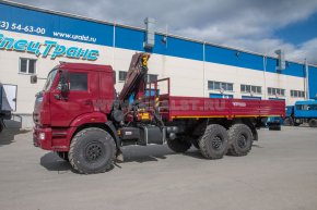 Автомобиль бортовой Камаз 43118RR c КМУ ИМ-95