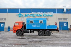 Камаз ТБМ 43118-46 с КМУ ИМ-20 УСТ-5453