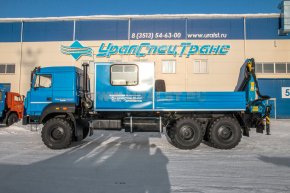 ГПА 6 мест открытый кузов на шасси Урал 4320-80М с КМУ ИМ-150