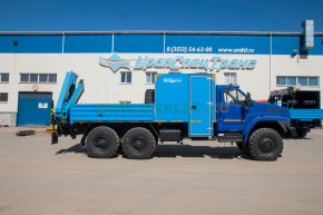 Грузопассажирский автомобиль ГПА 6+2 откр. с КМУ ИМ-95 УСТ 5453 Урал NEXT 4320-6951-72