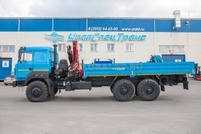 Автомобиль бортовой Урал 4320-80М с КМУ ИМ-150N