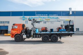 Агрегат для транспортирования погружных электроустановок с КМУ ИФ-300С