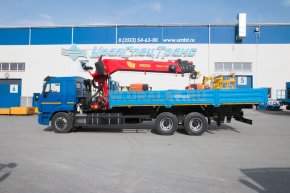  Бортовой с КМУ ИТ-200 (тросовый, люлька) УСТ 5453 Камаз 65117 