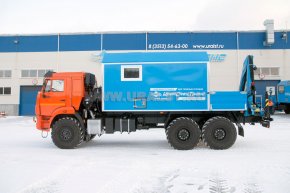 ПАРМ с КМУ ИМ-55 УСТ 5453 Камаз 43118