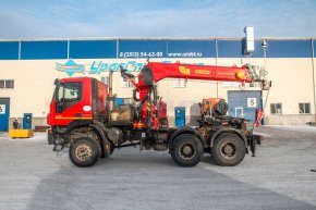 Седельный тягач IVECO-AMT с КМУ ИТ-200