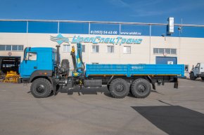 Автомобиль бортовой с КМУ ИМ-150 УСТ 5453PH Урал 4320-80Е5 сп.м