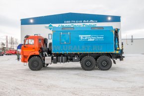 Автофургон АРС с КМУ ИМ-95 УСТ 5453 Камаз 43118