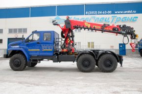 Тягач Урал NEXT с КМУ ИТ-200