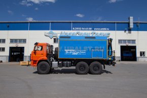 Маслостанция с КМУ ИМ-95 УСТ 54535В Камаз 43118-50