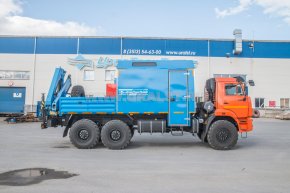 Автофургон АРОК с КМУ ИМ-95 УСТ 5453АВ-19 Камаз 43118-50