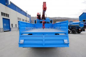  Бортовой с КМУ ИТ-180 Урал 63701К-1951