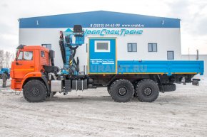 Транспортный отсек Камаз ПАРМ 43118-50 с КМУ ИМ-180