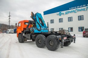 Седельный тягач Камаз 43118-46 (53504, 44108) с КМУ ИМ-180