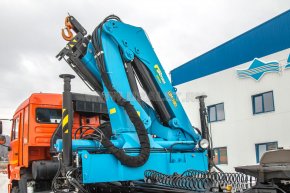 Седельный тягач с КМУ ИМ-180 УСТ 5453 Камаз 65224-53