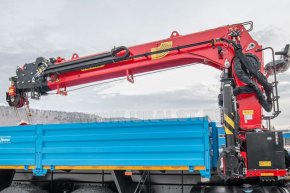 Бортовой с КМУ ИТ-200 (тросовый) УСТ 5453 Камаз 65115-48