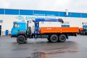 Бортовой автомобиль Урал 4320-80 с КМУ DONGYANG SS1956