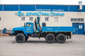  Бортовой с КМУ ИМ-150 УСТ 5453 Урал 5557-1112-72Е5